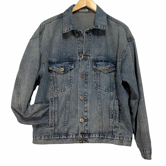 Carmar Classic Oversized Denim Jacket Medium Wash - Picture 10 of 10